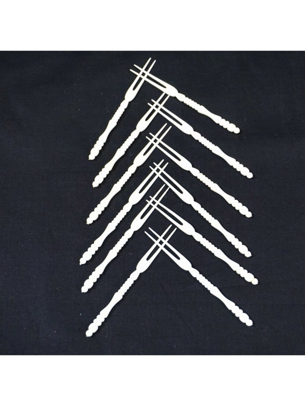 Cocktail Forks Party Picks Charcuterie Hors D’oeuvre Servers Vintage 60s Plastic